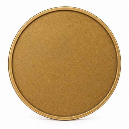 Custom Deep Engraved Brass Memorial Coin