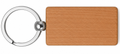 Keychain - wooden retangle