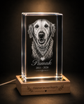 Personalized 2D Crystal Photo Engraving