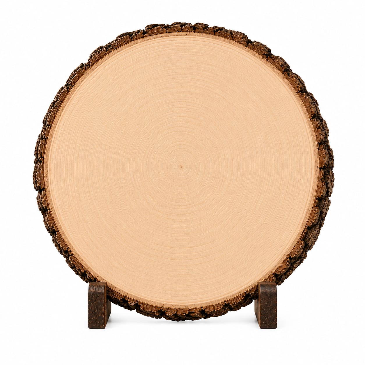 Personalized Wooden Tree Slice with Photo