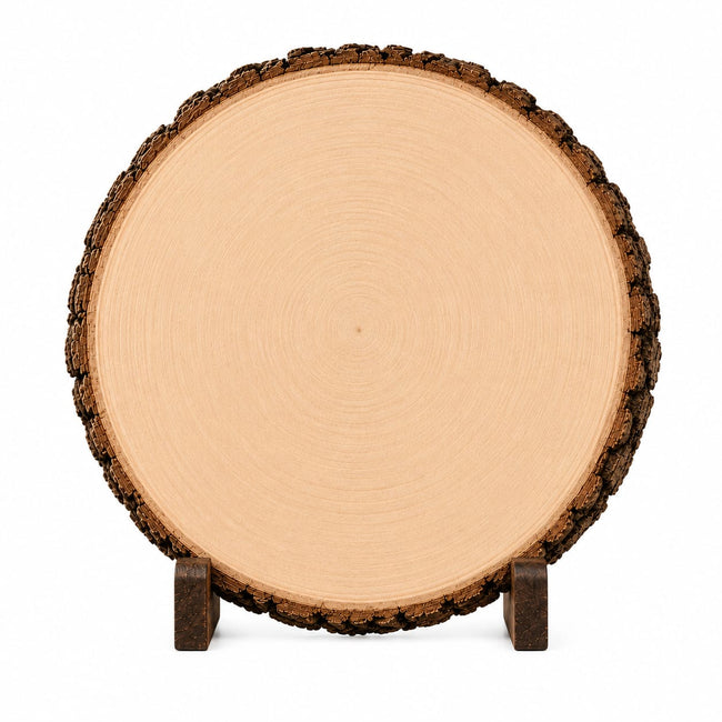Personalized Wooden Tree Slice with Photo
